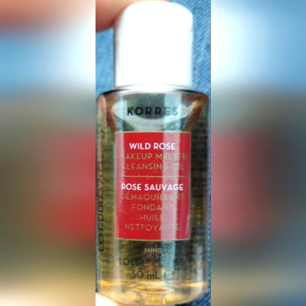 KORRES WILD ROSE MAKEUP MELTER CLEANSING OIL